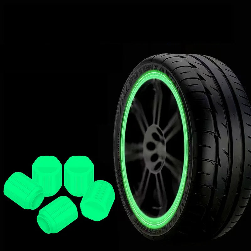 Luminous Car Tire Valve Caps