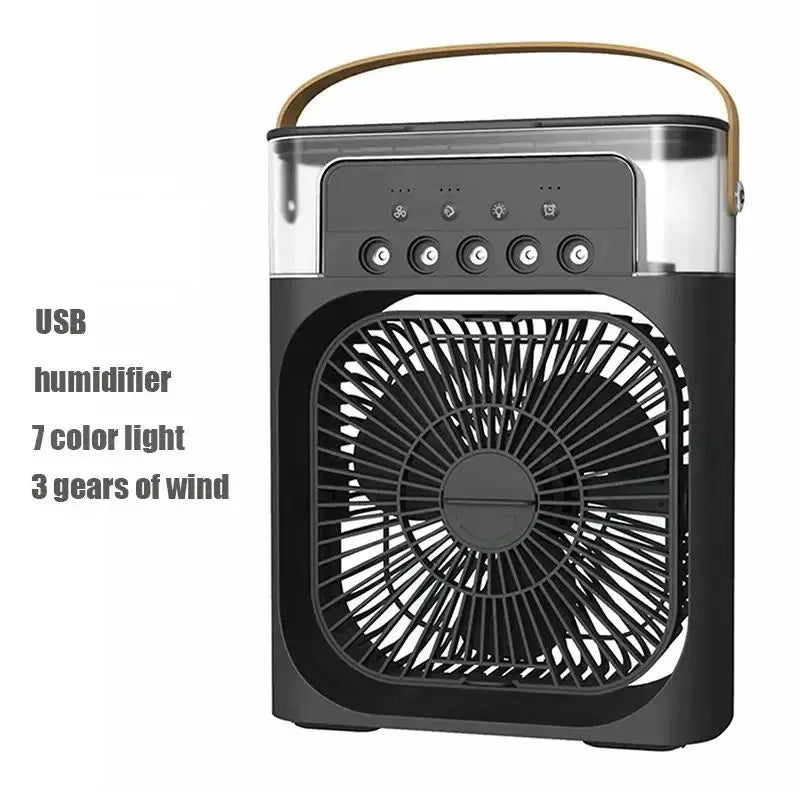 Portable Silent Water Cooled Fan & Humidifier