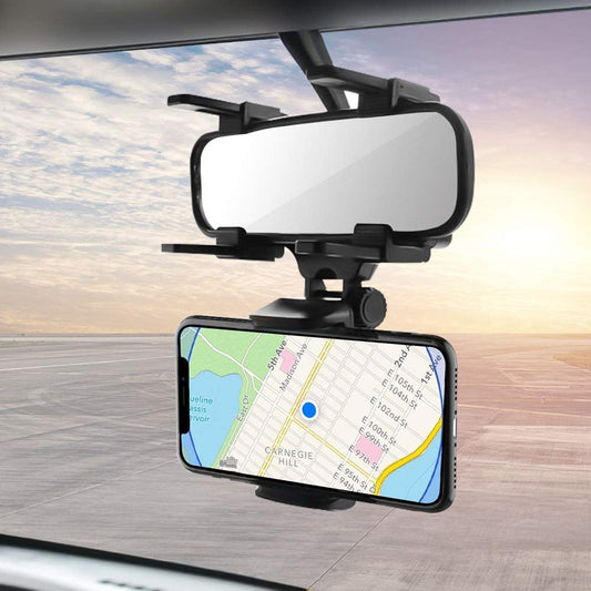 360 Car Rearview Phone Holder
